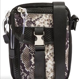 NEW Topshop crossbody snake print